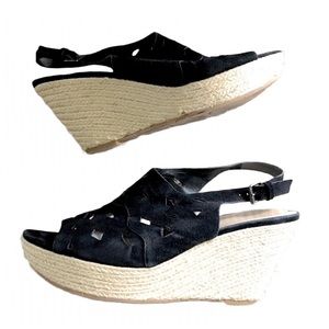 Via Spiga Espadrille Wedge Sandals